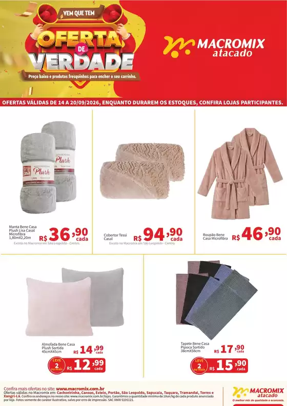 Catálogo Macromix Atacado | Ofertas exclusivas | 2026-09-14T00:00:00.000Z - 2026-09-20T00:00:00.000Z