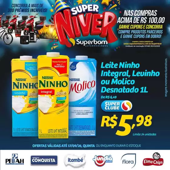 Catálogo Superbom Supermercados | Ofertas exclusivas para nossos clientes | 2026-09-17T00:00:00.000Z - 2026-09-17T00:00:00.000Z