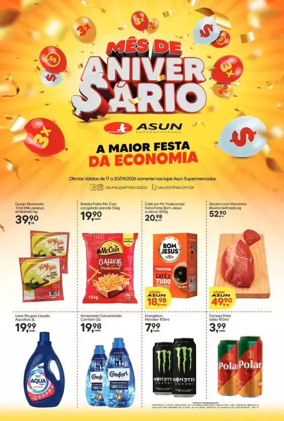 Catálogo Asun | Aniversário Asun | 2026-09-17T00:00:00.000Z - 2026-09-20T00:00:00.000Z