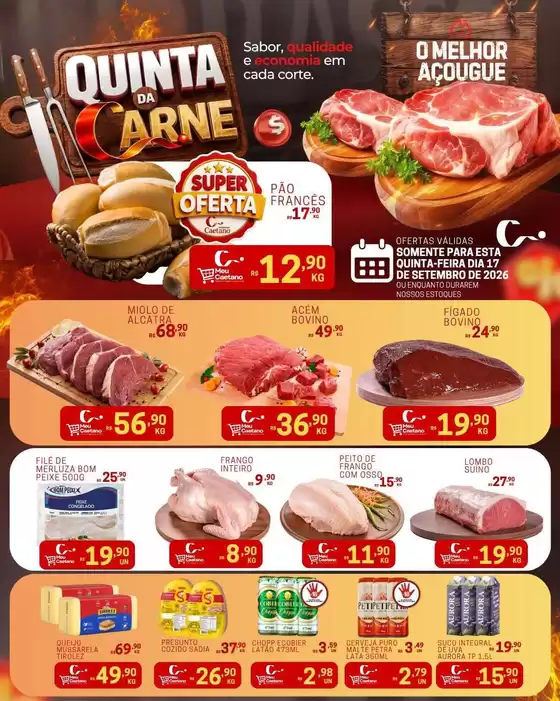 Catálogo Supermercados Caetano | Ofertas especiais para você | 2026-09-17T00:00:00.000Z - 2026-09-17T00:00:00.000Z