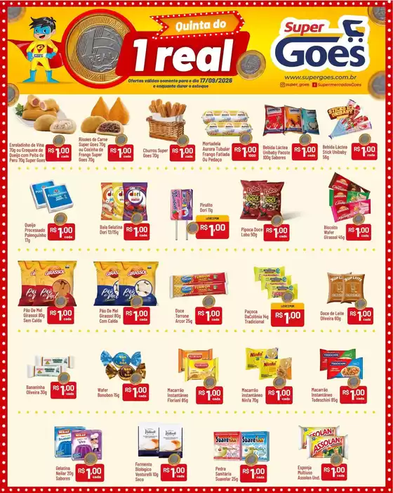Catálogo Supermercados Goes | Encarte Supermercados Goes | 2026-09-17T00:00:00.000Z - 2026-09-17T00:00:00.000Z
