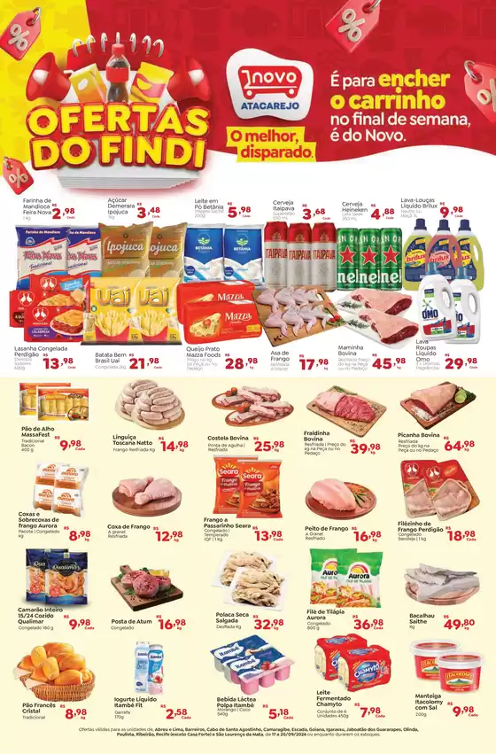 Catálogo Novo Atacarejo | Ofertas do findi | 2026-09-17T00:00:00.000Z - 2026-09-20T00:00:00.000Z