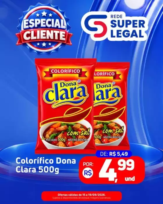 Catálogo Rede Super Legal de Supermercados | Especial Cliente | 2026-09-17T00:00:00.000Z - 2026-09-19T00:00:00.000Z