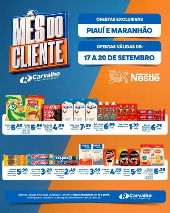 Catálogo R Carvalho Supermercado | Ofertas exclusivas | 2026-09-17T00:00:00.000Z - 2026-09-20T00:00:00.000Z