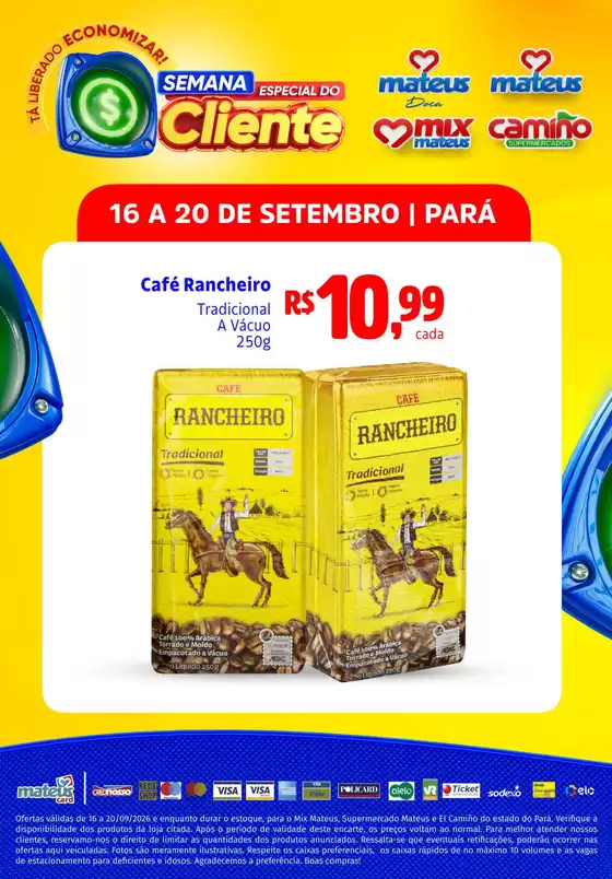 Catálogo Supermercados Mateus | Semana do cliente Rancheiro | 2026-09-17T00:00:00.000Z - 2026-09-20T00:00:00.000Z