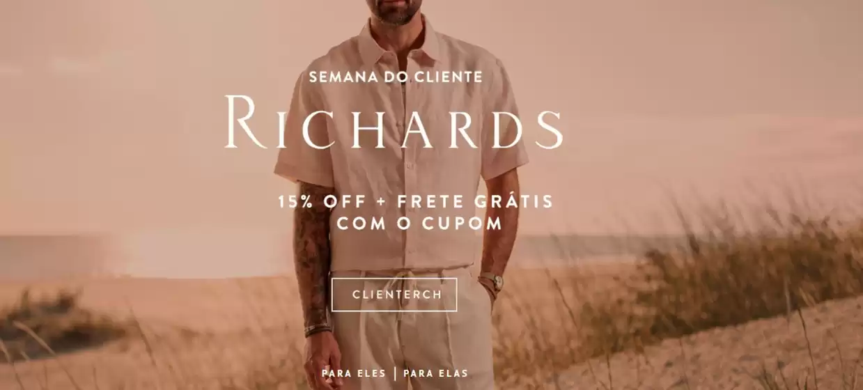 Catálogo Richards | Semana do cliente | 2026-09-18T00:00:00.000Z - 2026-09-21T00:00:00.000Z
