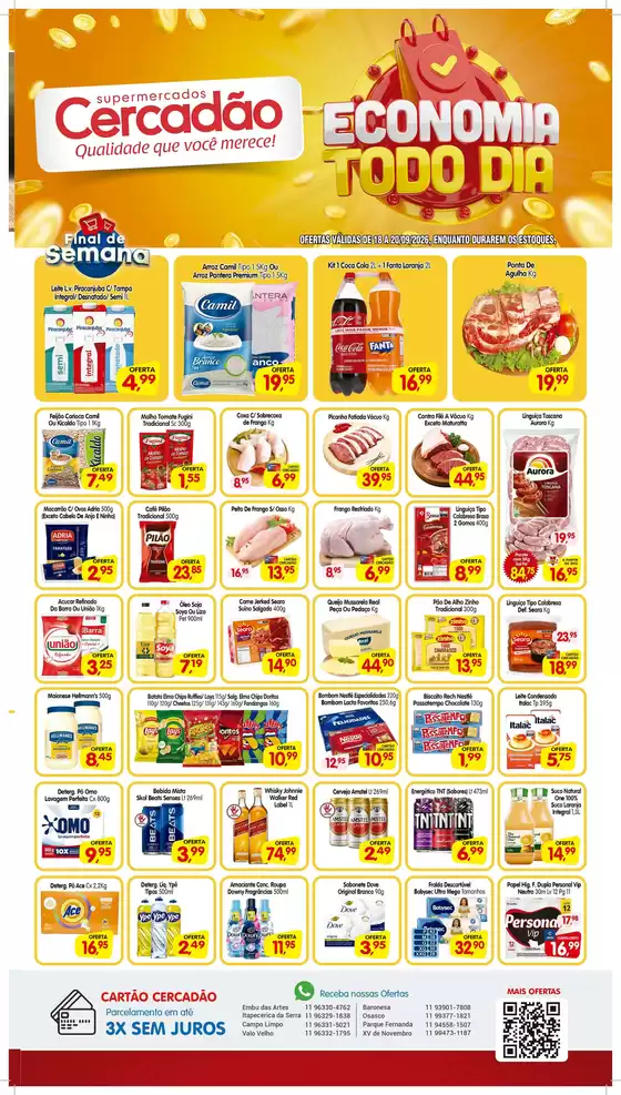 Catálogo Cercadão | Ofertas exclusivas | 2026-09-18T00:00:00.000Z - 2026-09-20T00:00:00.000Z