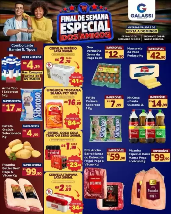 Catálogo Supermercados Galassi | Ofertas exclusivas | 2026-09-18T00:00:00.000Z - 2026-09-20T00:00:00.000Z
