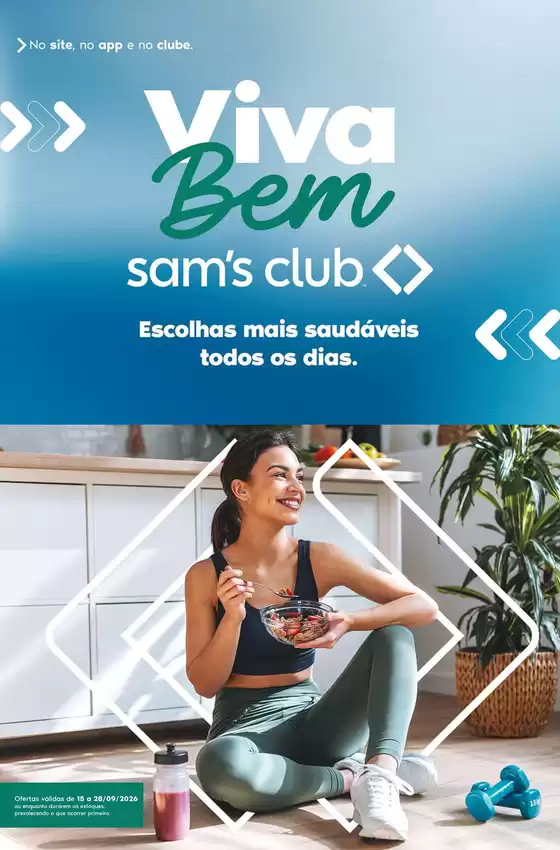 Catálogo Sam's Club | Ofertas exclusivas e pechinchas | 2026-09-18T00:00:00.000Z - 2026-09-28T00:00:00.000Z