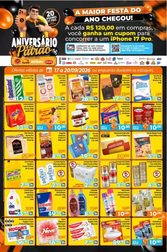Catálogo Supermercados Big Compra | Ofertas Supermercados Big Compra | 2026-09-17T00:00:00.000Z - 2026-09-20T00:00:00.000Z