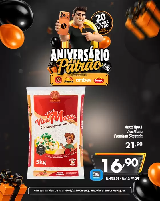 Catálogo Supermercados Big Compra | Promoções especiais em andamento | 2026-09-17T00:00:00.000Z - 2026-09-18T00:00:00.000Z