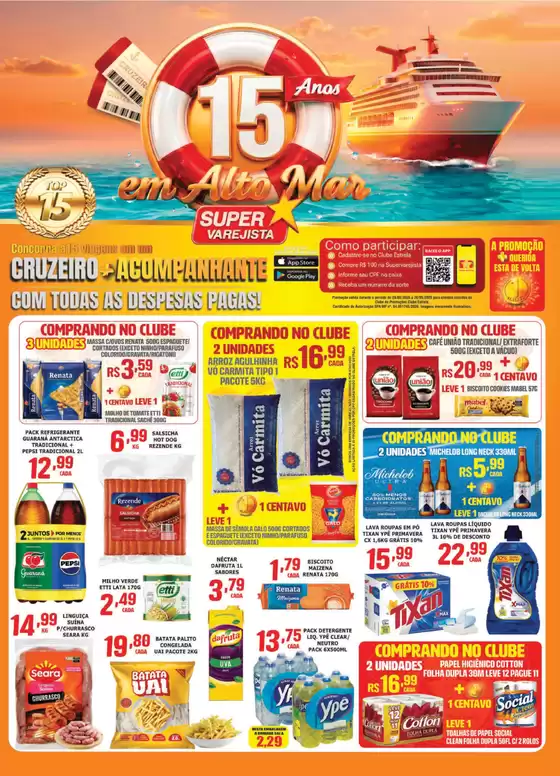 Catálogo Super Varejista em Ananindeua | Melhores ofertas para todos os clientes | 2026-08-24T00:00:00.000Z - 2026-09-30T00:00:00.000Z