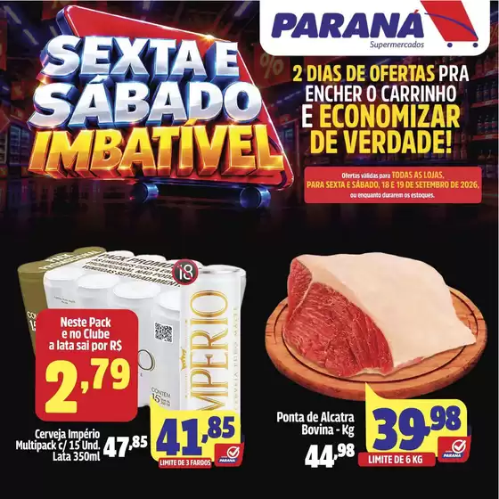 Catálogo Paraná Supermercados | Encarte Paraná Supermercados | 2026-09-18T00:00:00.000Z - 2026-09-19T00:00:00.000Z