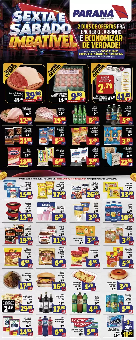 Catálogo Paraná Supermercados | Nossas melhores pechinchas | 2026-09-18T00:00:00.000Z - 2026-09-24T00:00:00.000Z
