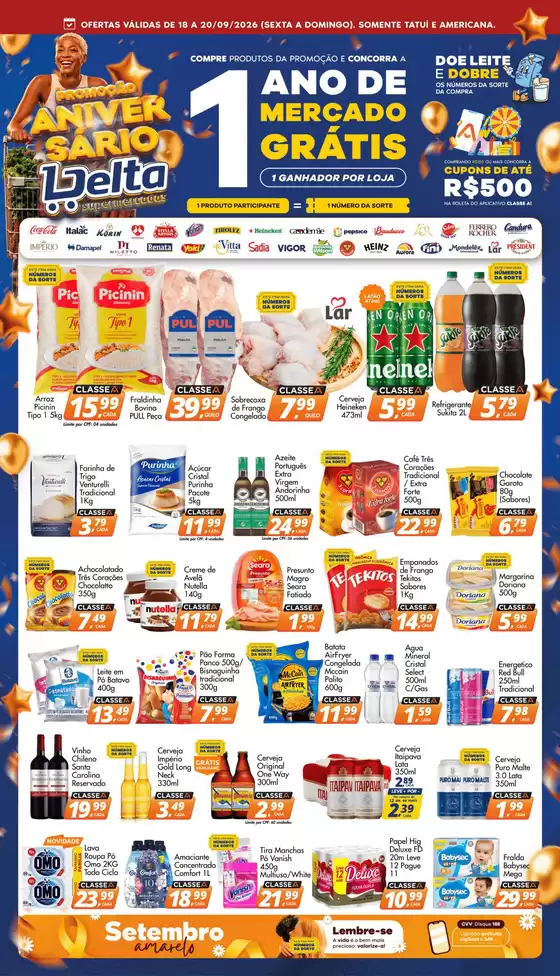 Catálogo Delta Supermercados | Economize agora com nossas ofertas | 2026-09-18T00:00:00.000Z - 2026-09-20T00:00:00.000Z