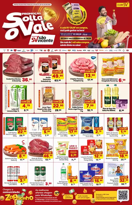 Catálogo Supermercados São Vicente | Ofertas exclusivas e pechinchas | 2026-09-18T00:00:00.000Z - 2026-09-20T00:00:00.000Z