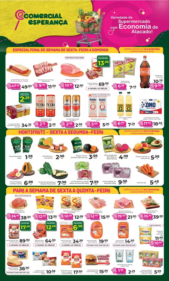 Catálogo Comercial Esperança | Descontos e promoções | 2026-09-18T00:00:00.000Z - 2026-09-24T00:00:00.000Z