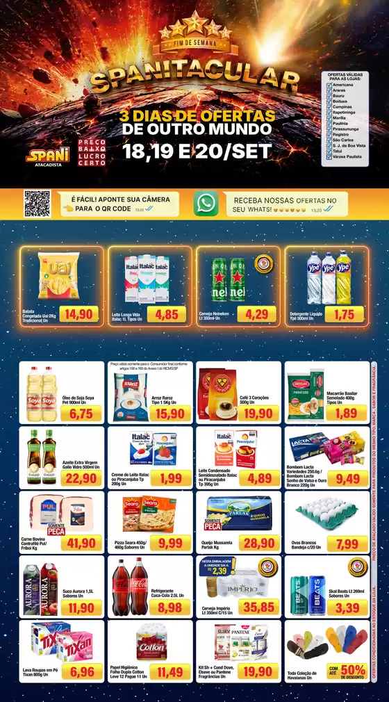 Catálogo Spani Atacadista | Jornal de Ofertas Spanitacular Interior 18 a 20 09 | 2026-09-18T00:00:00.000Z - 2026-09-20T00:00:00.000Z