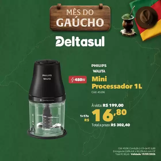 Catálogo Deltasul | Ofertas exclusivas e pechinchas | 2026-09-19T00:00:00.000Z - 2026-09-19T00:00:00.000Z