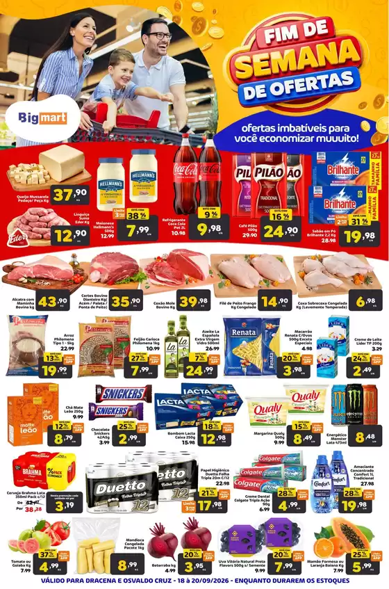 Catálogo Bigmart | Descontos e promoções | 2026-09-18T00:00:00.000Z - 2026-09-20T00:00:00.000Z