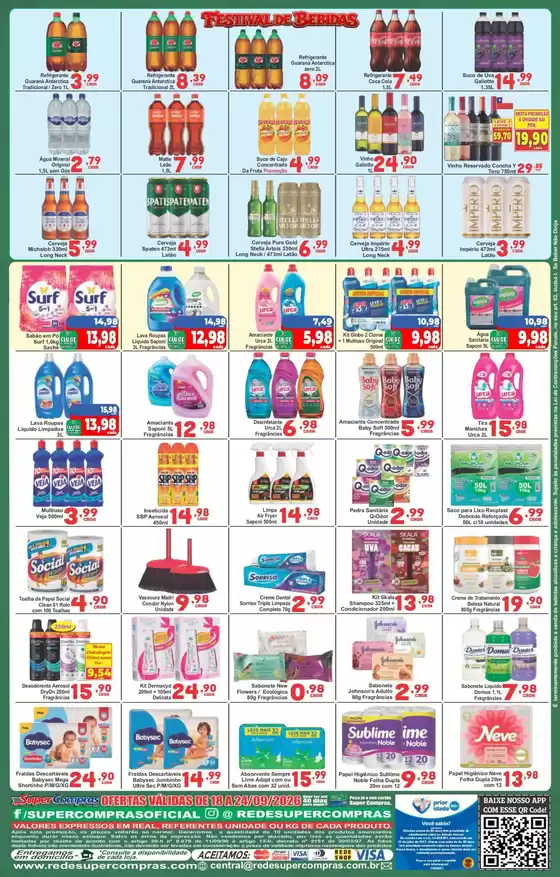 Catálogo Rede Super Compras | Encarte Rede Super Compras | 2026-09-18T00:00:00.000Z - 2026-09-24T00:00:00.000Z