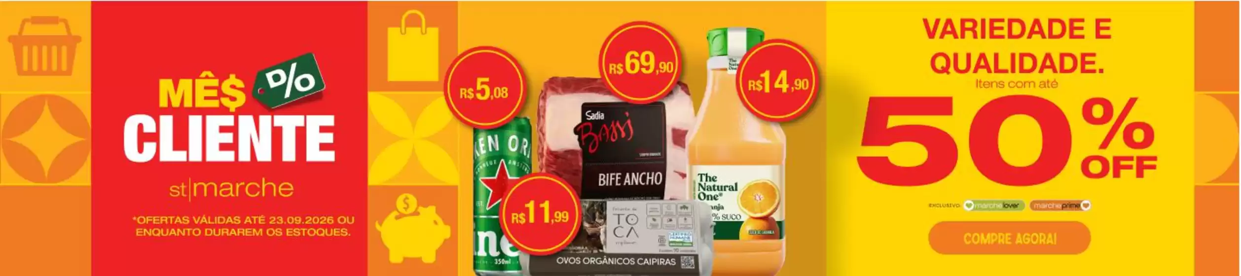 Catálogo St Marche | Ofertas para caçadores de pechinchas | 2026-09-18T00:00:00.000Z - 2026-09-23T00:00:00.000Z
