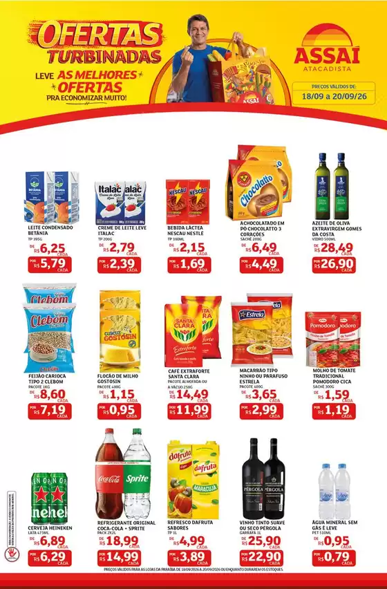 Catálogo Assaí Atacadista | Encarte Assaí Atacadista 172047-570 | 2026-09-18T00:00:00.000Z - 2026-09-20T00:00:00.000Z