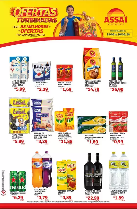 Catálogo Assaí Atacadista | Encarte Assaí Atacadista 172048-571 | 2026-09-18T00:00:00.000Z - 2026-09-20T00:00:00.000Z