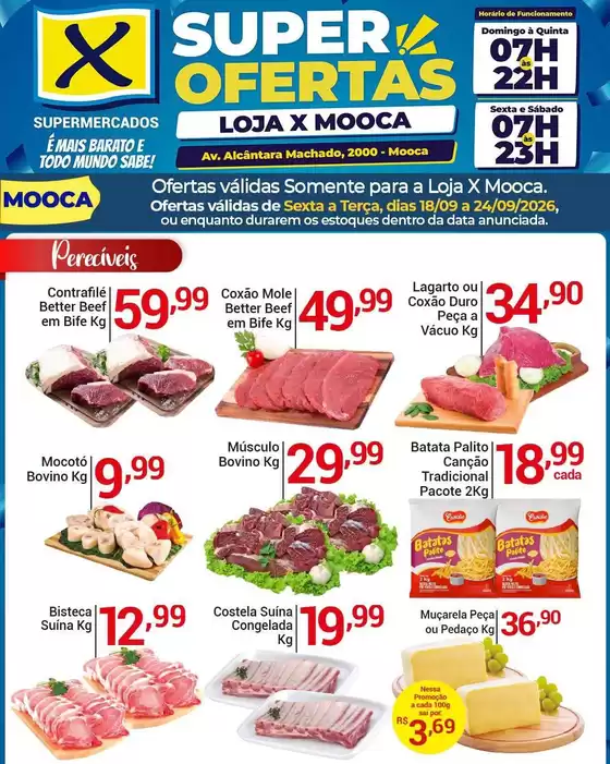 Catálogo X Supermercados | Pechinchas e ofertas atuais | 2026-09-18T00:00:00.000Z - 2026-09-24T00:00:00.000Z