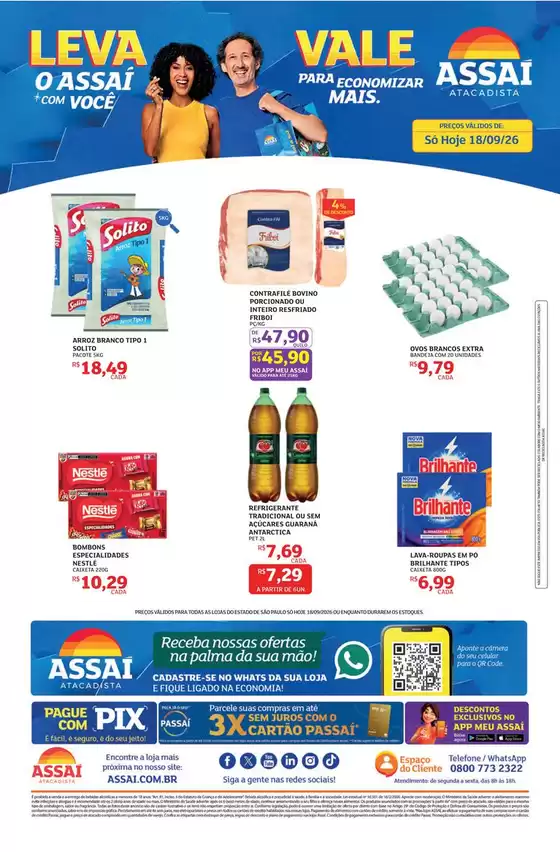 Catálogo Assaí Atacadista | Encarte Assaí Atacadista 172065-784 | 2026-09-18T00:00:00.000Z - 2026-09-18T00:00:00.000Z