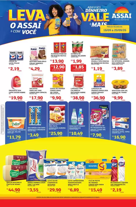 Catálogo Assaí Atacadista | Encarte Assaí Atacadista 172073-700 | 2026-09-18T00:00:00.000Z - 2026-09-20T00:00:00.000Z