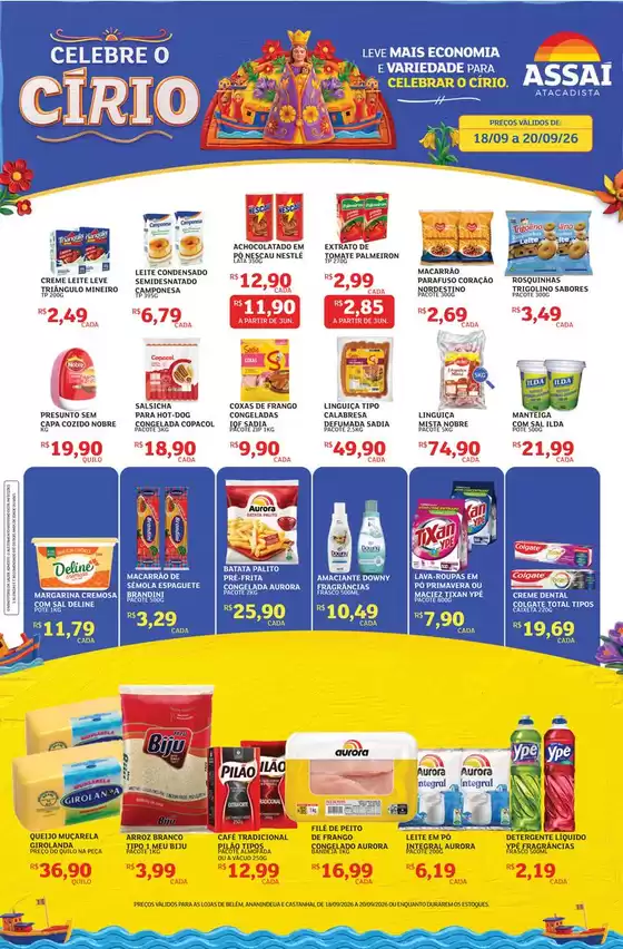 Catálogo Assaí Atacadista | Encarte Assaí Atacadista 172072-697 | 2026-09-18T00:00:00.000Z - 2026-09-20T00:00:00.000Z