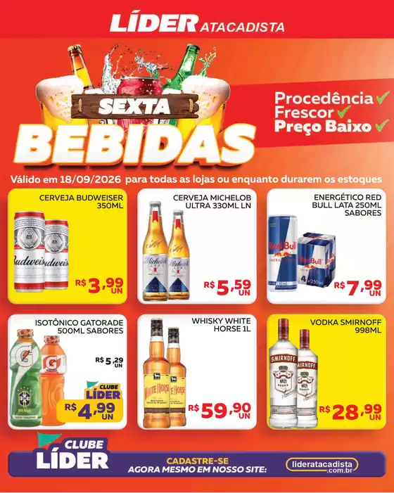 Catálogo Líder Atacadista | Cópia encarte sexta das carnes e be | 2026-09-18T00:00:00.000Z - 2026-09-18T00:00:00.000Z