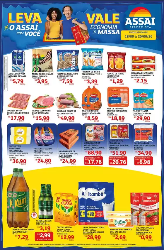 Catálogo Assaí Atacadista | Encarte Assaí Atacadista 172082-546 | 2026-09-18T00:00:00.000Z - 2026-09-20T00:00:00.000Z