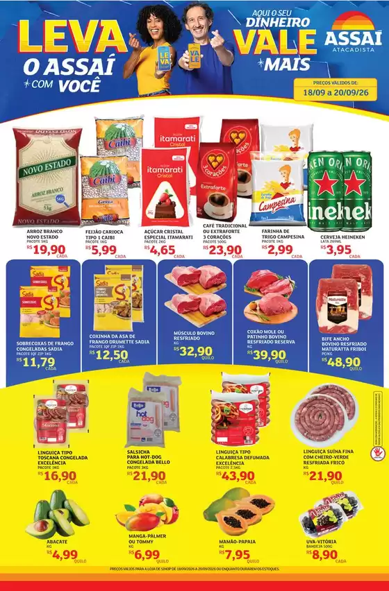 Catálogo Assaí Atacadista | Encarte Assaí Atacadista 172127-651 | 2026-09-18T00:00:00.000Z - 2026-09-20T00:00:00.000Z