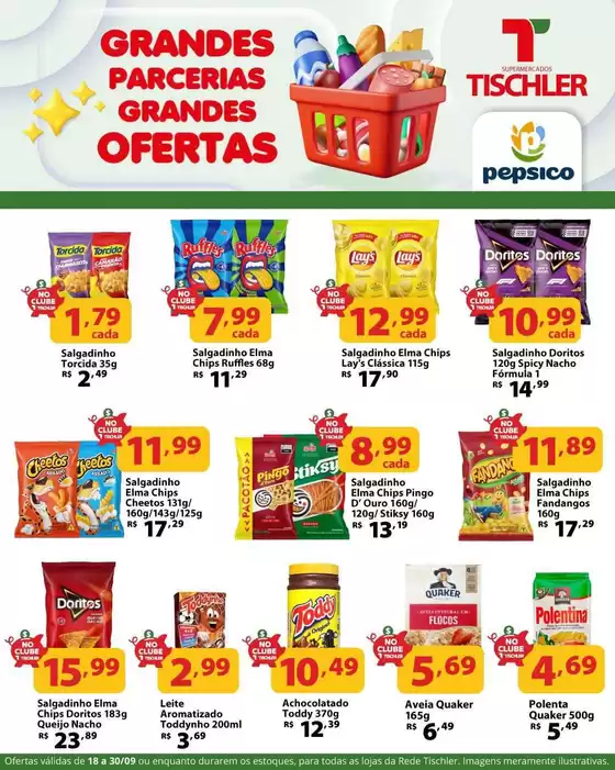 Catálogo Supermercados Tischler | Pechinchas e ofertas atuais | 2026-09-18T00:00:00.000Z - 2026-09-30T00:00:00.000Z