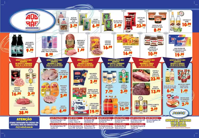 Catálogo Supermercados Rod e Raf | Setembro 3 | 2026-09-18T00:00:00.000Z - 2026-10-01T00:00:00.000Z