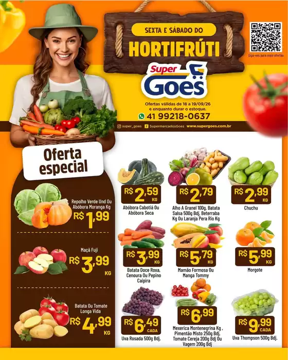 Catálogo Supermercados Goes | Ofertas para caçadores de pechinchas | 2026-09-18T00:00:00.000Z - 2026-09-19T00:00:00.000Z