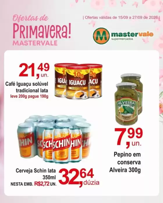 Catálogo Mastervale Supermercados | Ofertas Da Semana | 2026-09-18T00:00:00.000Z - 2026-09-27T00:00:00.000Z
