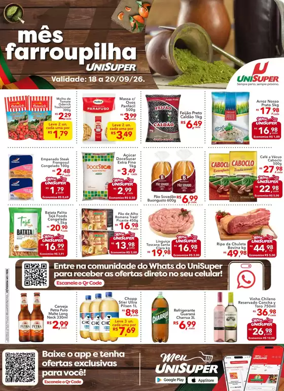 Catálogo UniSuper | Folheto Geral UniSuper 18 a 20.09.26 DIGITAL | 2026-09-18T00:00:00.000Z - 2026-09-20T00:00:00.000Z