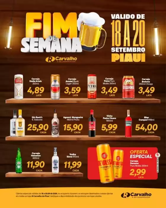 Catálogo R Carvalho Supermercado | Fim De Semana | 2026-09-18T00:00:00.000Z - 2026-09-20T00:00:00.000Z