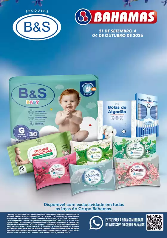 Catálogo Bahamas Supermercados | Quinzena de ofertas | 2026-09-21T00:00:00.000Z - 2026-10-04T00:00:00.000Z