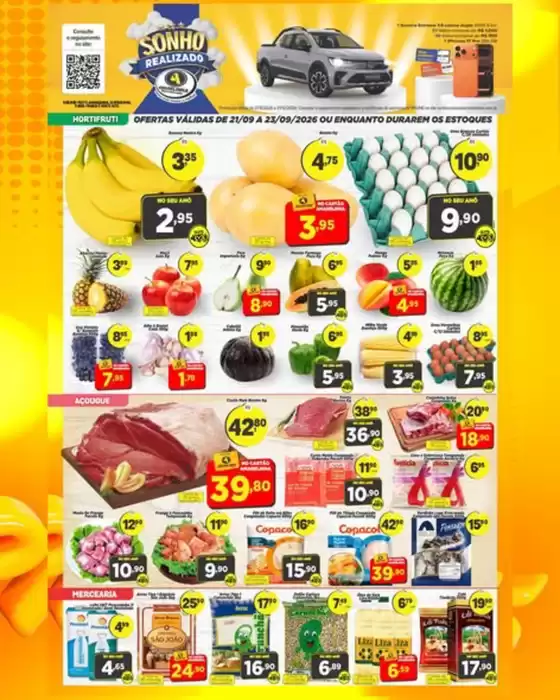 Catálogo Amarelinha Supermercados | Ofertas | 2026-09-21T00:00:00.000Z - 2026-09-23T00:00:00.000Z