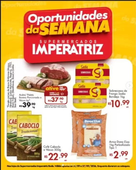 Catálogo Supermercados Imperatriz | Ofertas | 2026-09-21T00:00:00.000Z - 2026-09-27T00:00:00.000Z