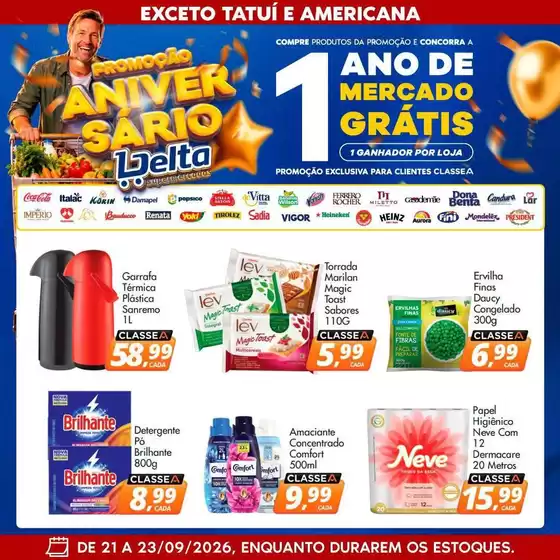 Catálogo Delta Supermercados | Economize agora com nossas ofertas | 2026-09-21T00:00:00.000Z - 2026-09-23T00:00:00.000Z