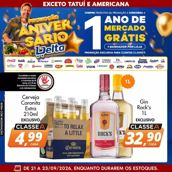 Catálogo Delta Supermercados | Descubra ofertas atraentes | 2026-09-21T00:00:00.000Z - 2026-09-23T00:00:00.000Z