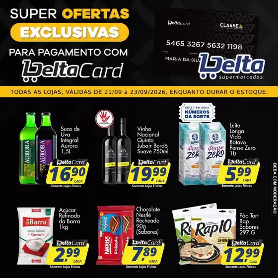 Catálogo Delta Supermercados | Ofertas e promoções atuais | 2026-09-21T00:00:00.000Z - 2026-09-23T00:00:00.000Z