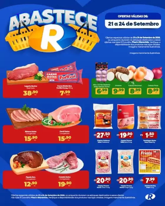 Catálogo R Carvalho Supermercado | Ofertas exclusivas | 2026-09-21T00:00:00.000Z - 2026-09-24T00:00:00.000Z