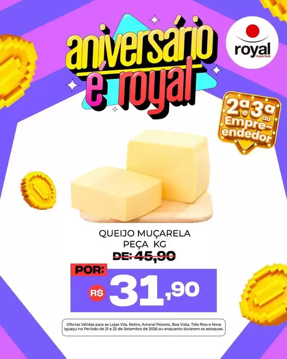 Catálogo Royal Supermercados em Taboão da Serra | Pechinchas e ofertas atuais | 2026-09-21T00:00:00.000Z - 2026-09-22T00:00:00.000Z