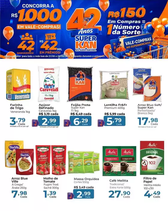 Catálogo Super Kan | Melhores ofertas para todos os caçadores de pechinchas | 2026-09-21T00:00:00.000Z - 2026-09-28T00:00:00.000Z